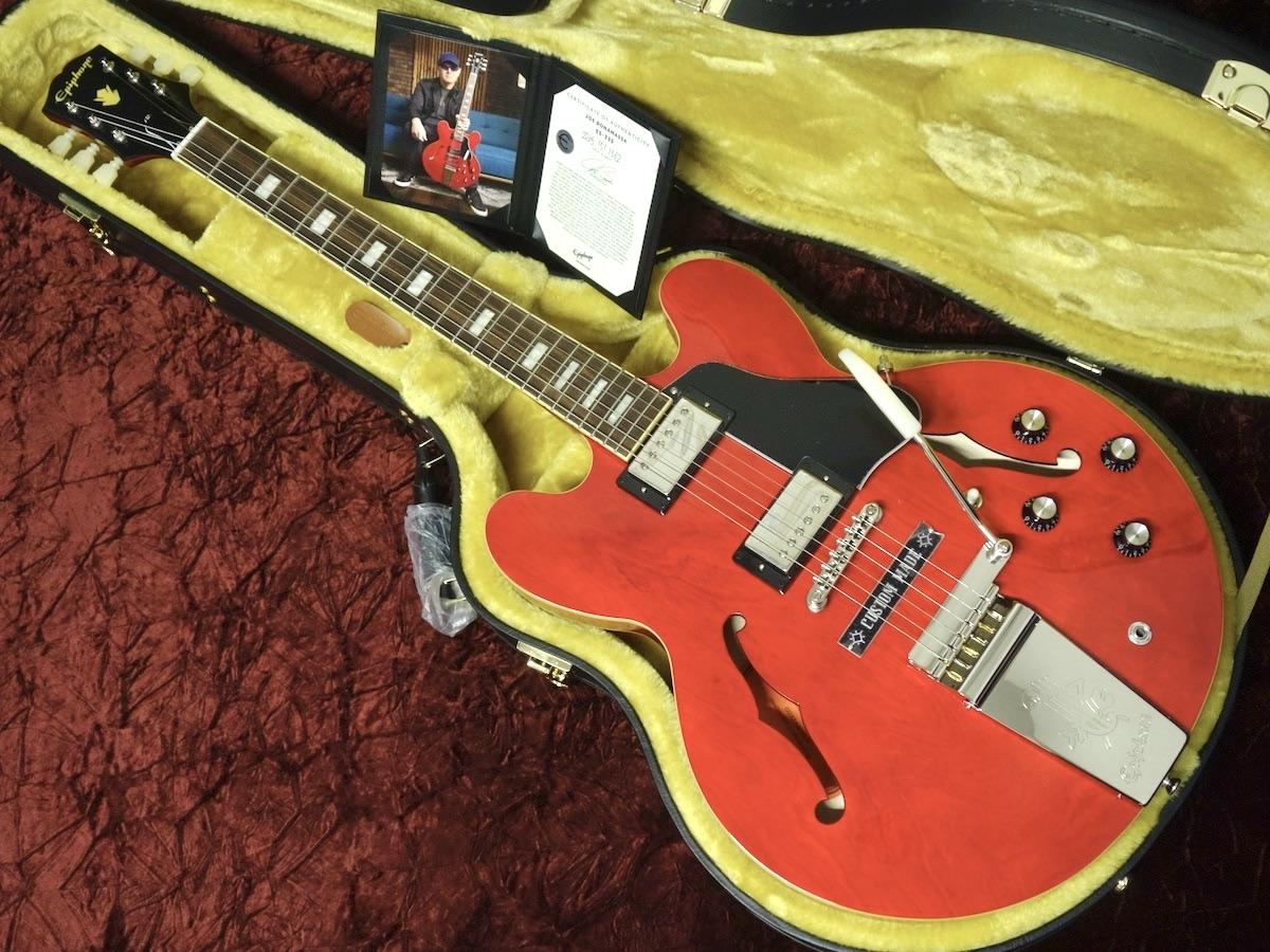 Epiphone Joe Bonamassa 1962 ES-335 Sixties Cherry #22051511362 <エピフォン>｜平野楽器  ロッキン オンラインストア