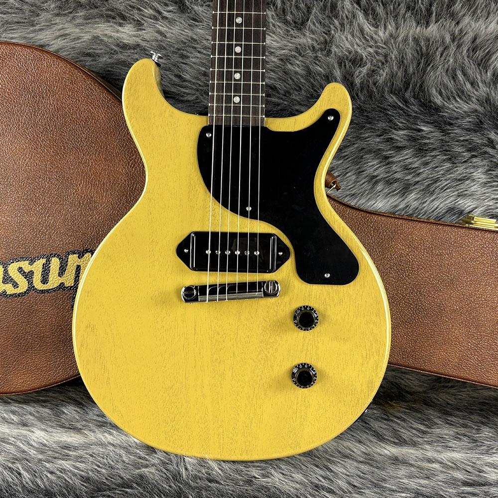 ギター Gibson Les Paul Jr. TV Yellow Gibson Custom Shop 1957 Les Paul Junior Single Cutaway Reissue