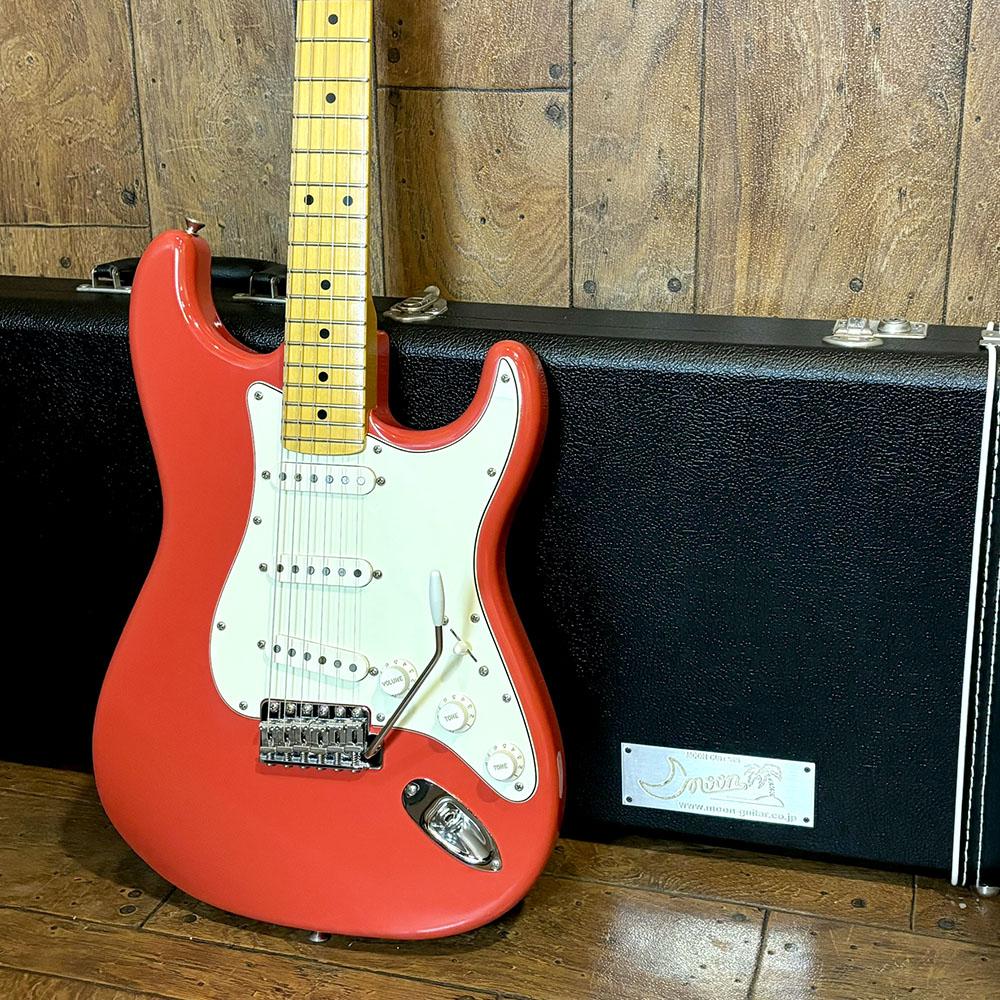 moon レリック ストラトキャスター fiesta red ムーン moon レリック ストラトキャスター fiesta red ムーン