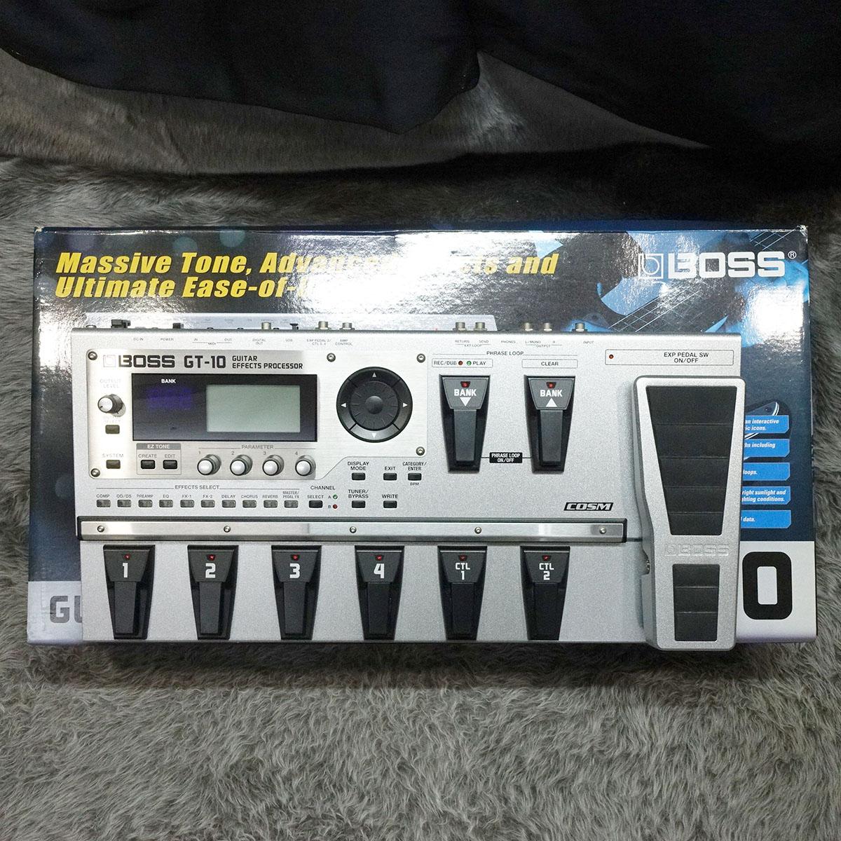 BOSS GT-10 Guitar Effects Processor <ボス>｜平野楽器 ロッキン オンラインストア
