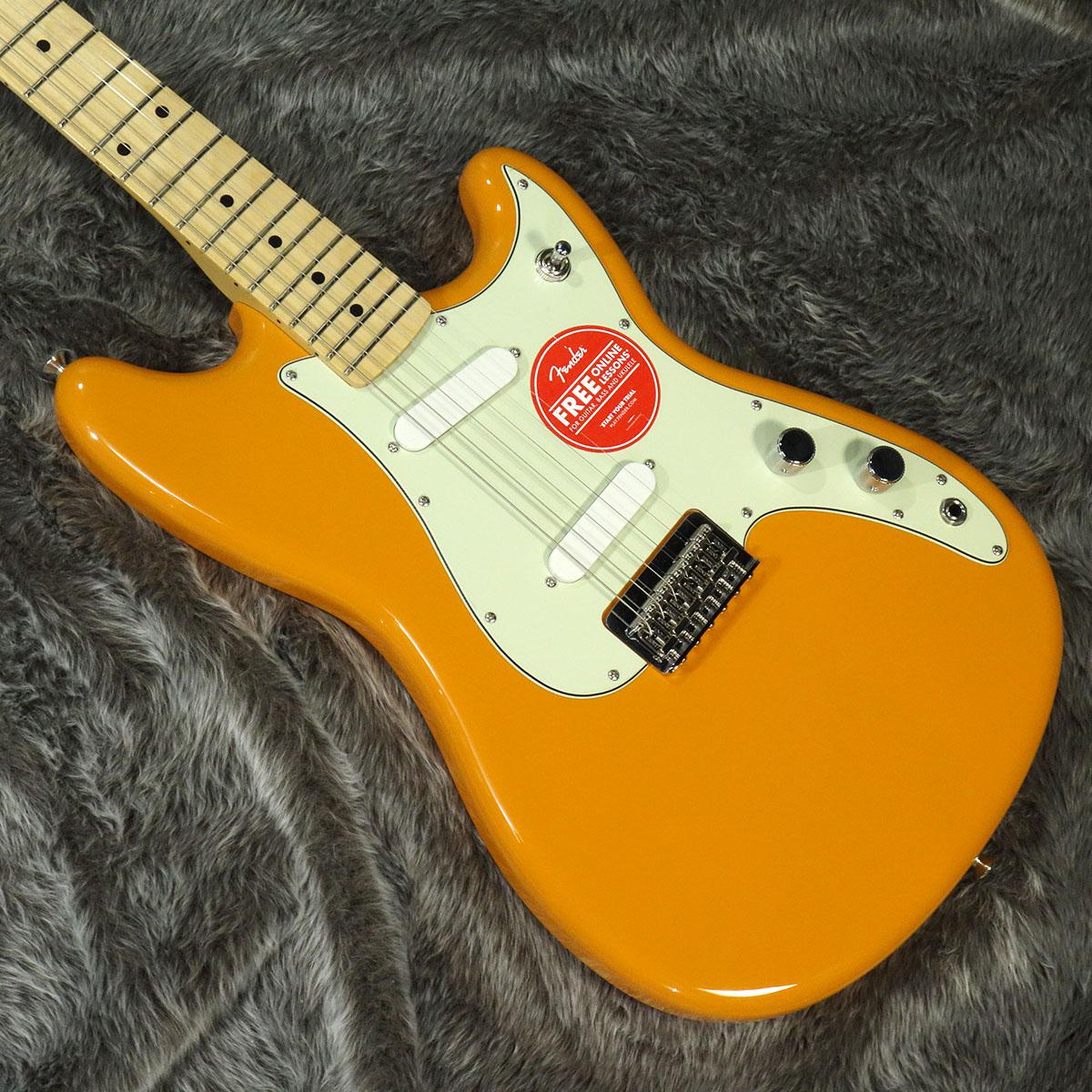 Fender Mexico Duo Sonic MN Capri Orange 《アウトレット