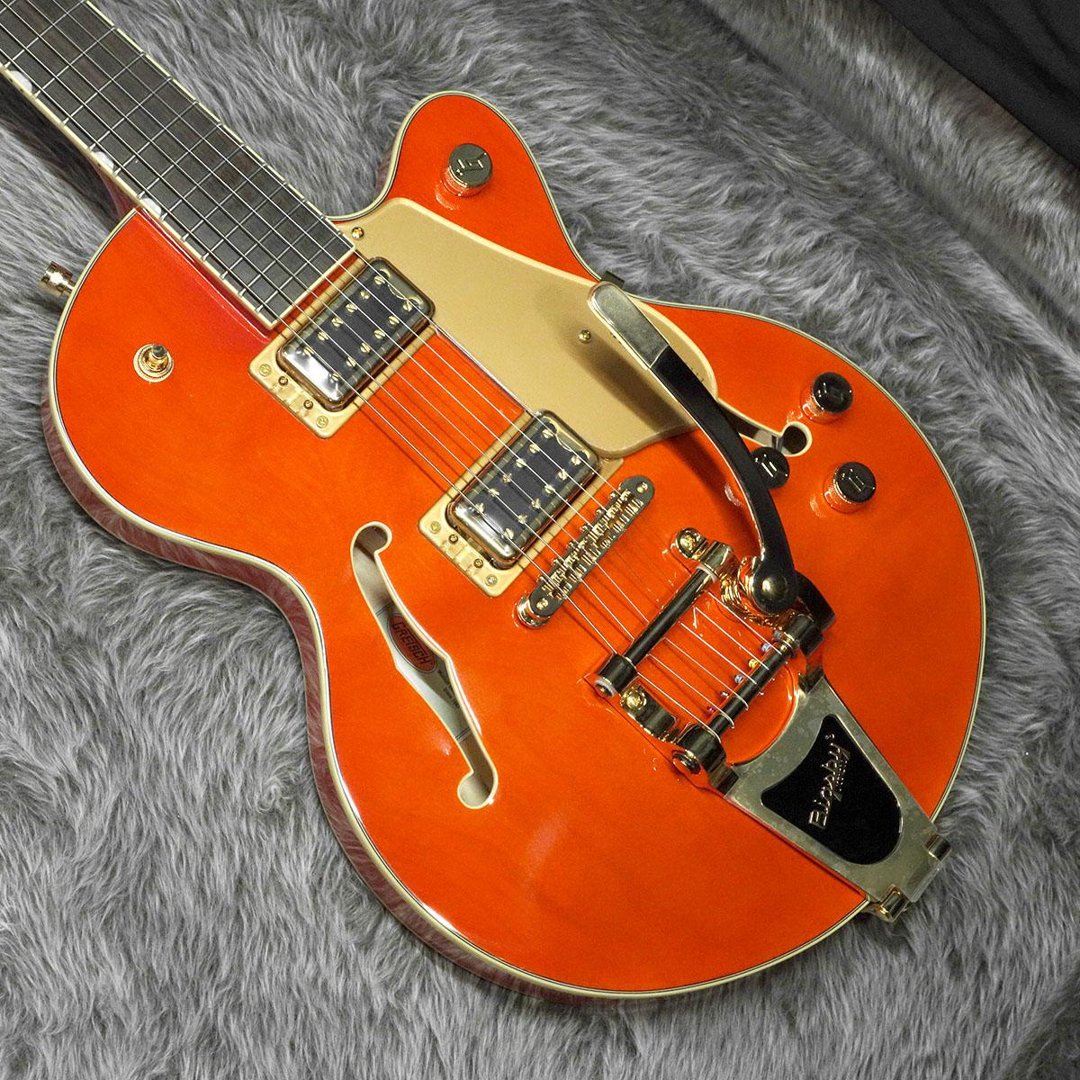 G5655TG Electromatic Center Block Jr. Single-Cut with Bigsby LRL Orange  Stain