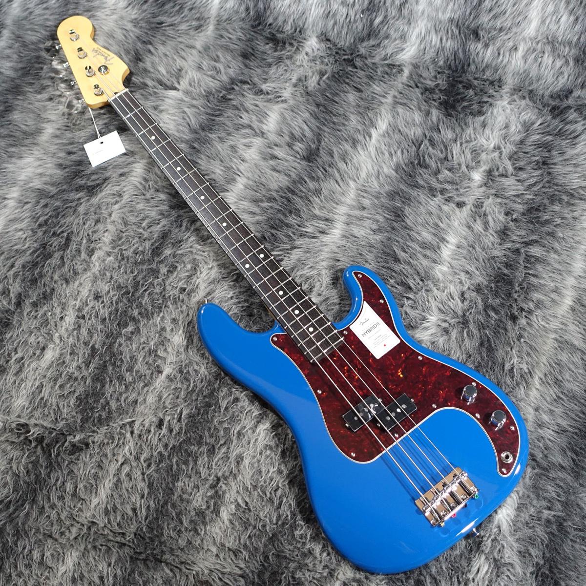 ベース Fender Japan Hybrid II Precision Bass Fender Japan Hybrid II Precision Bass Guitar with Maple FB