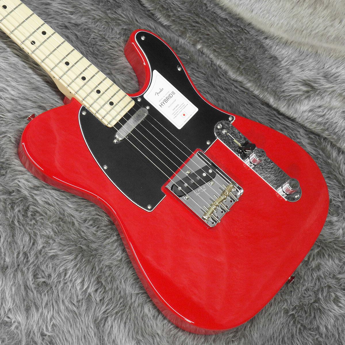 Fender Made in Japan Hybrid II Telecaster MN Modena Red｜平野楽器 