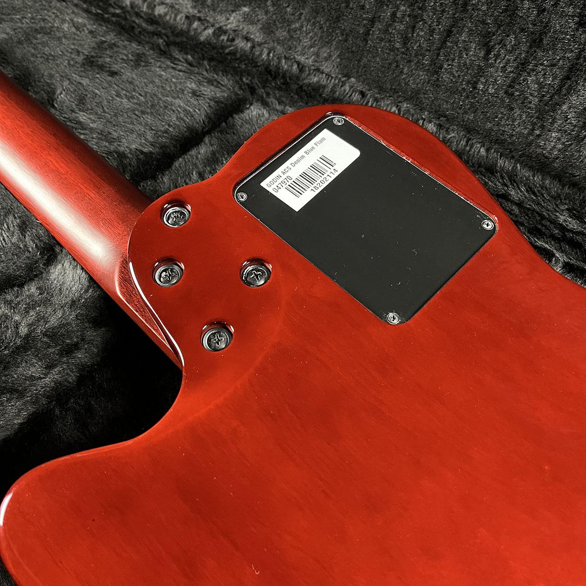 Godin ACS Denim Blue Flame <ゴダン>｜平野楽器 ロッキン