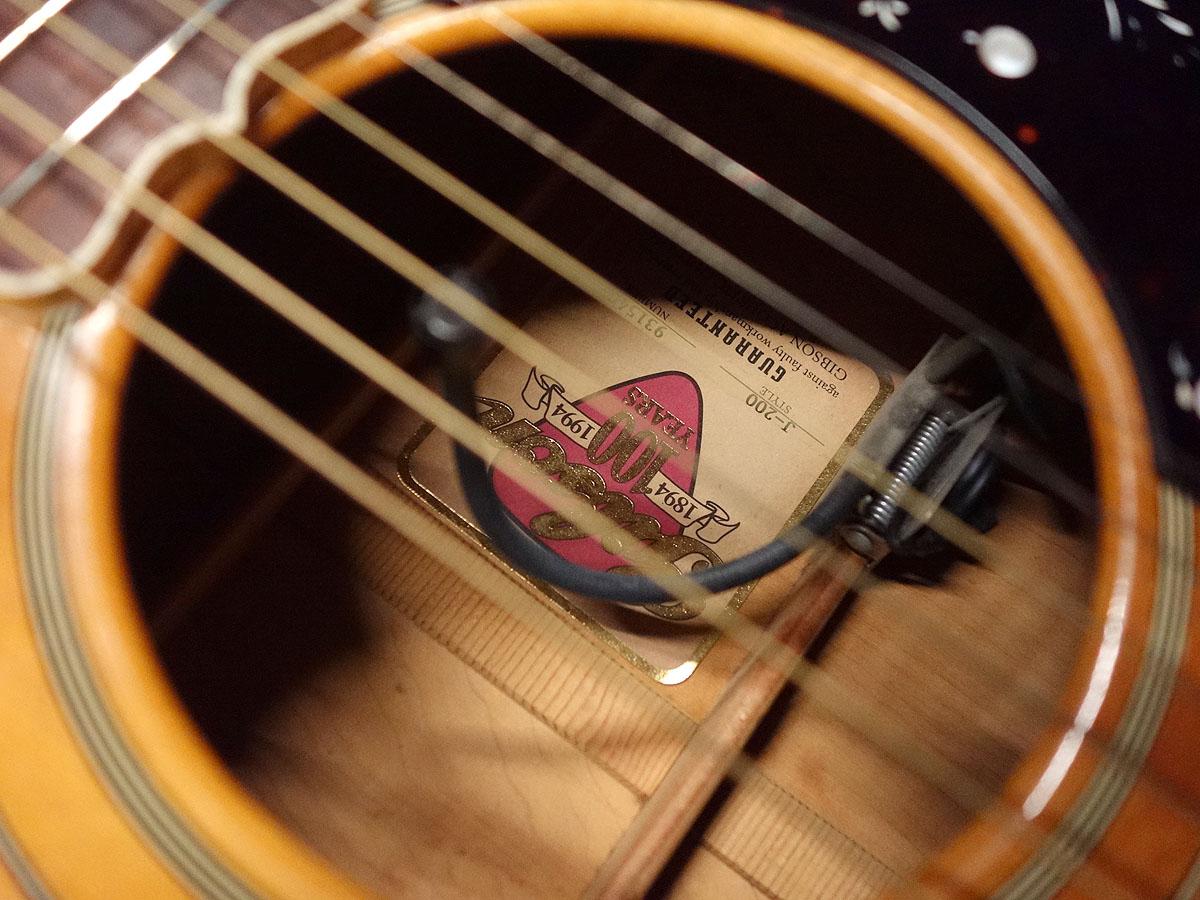 Gibson J-200 100th Anniversary w/Highlander System <ギブソン