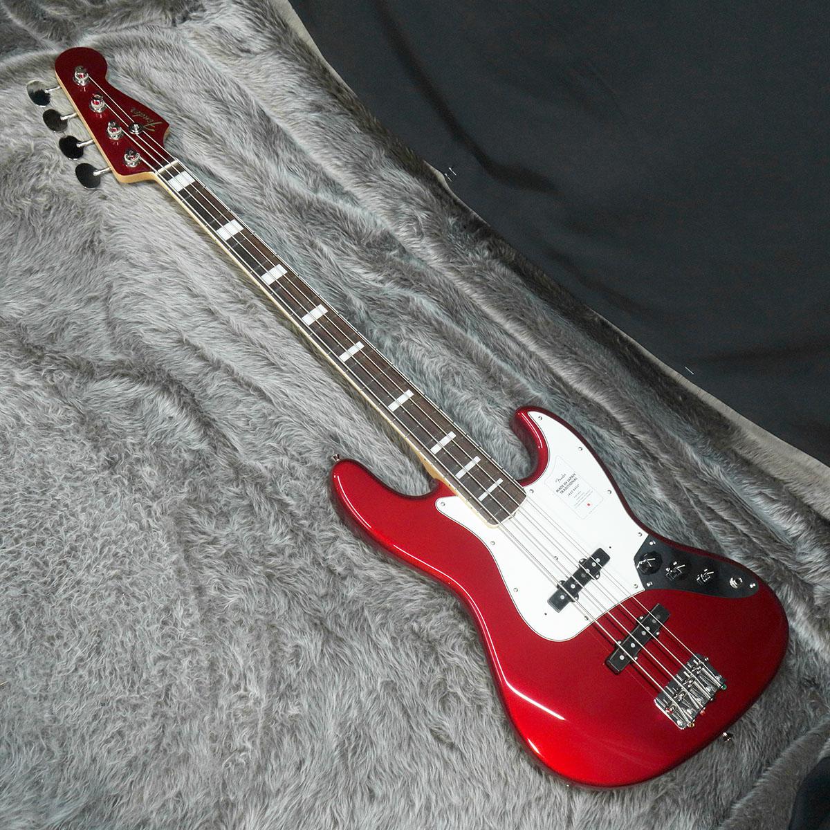 Fender Made In Japan Traditional Late 60s Jazz Bass RW Candy Apple