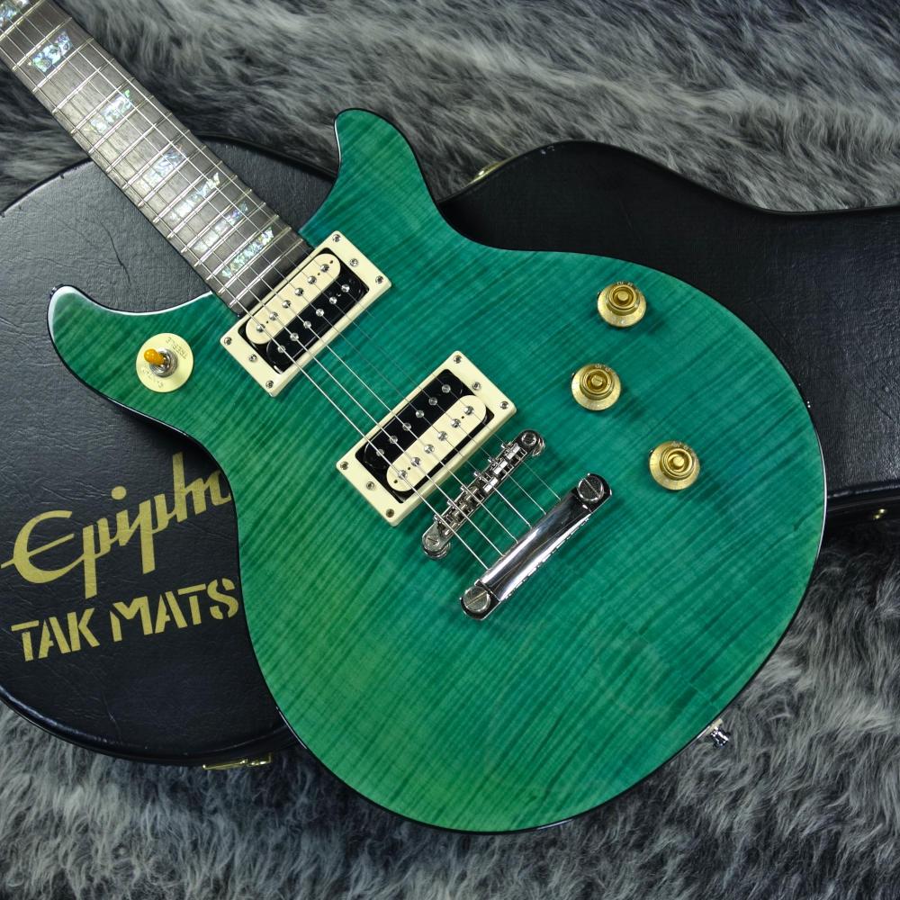 Epiphone Tak Matsumoto DC Standard Plus Top Aqua Blue <エピフォン