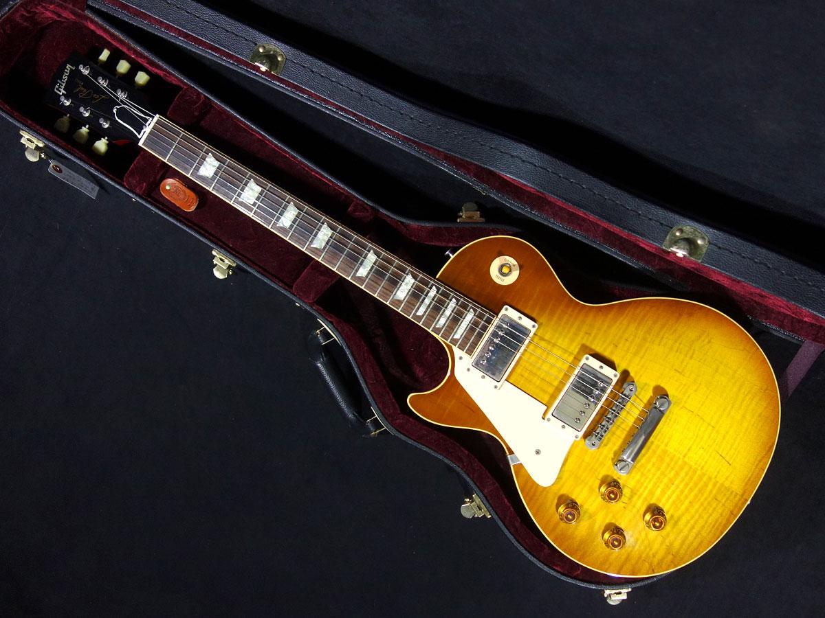 Gibson Custom Shop 1958 Les Paul Reissue Figured 1998年製 Lefty ギブソン カスタムショップ 平野楽器 ロッキン オンラインストア Gibson Custom Shop 1958 Les Paul Reissue Figured 1998年製 Lefty ギブソン カスタムショップ 平野楽器 ロッキン オンラインストア