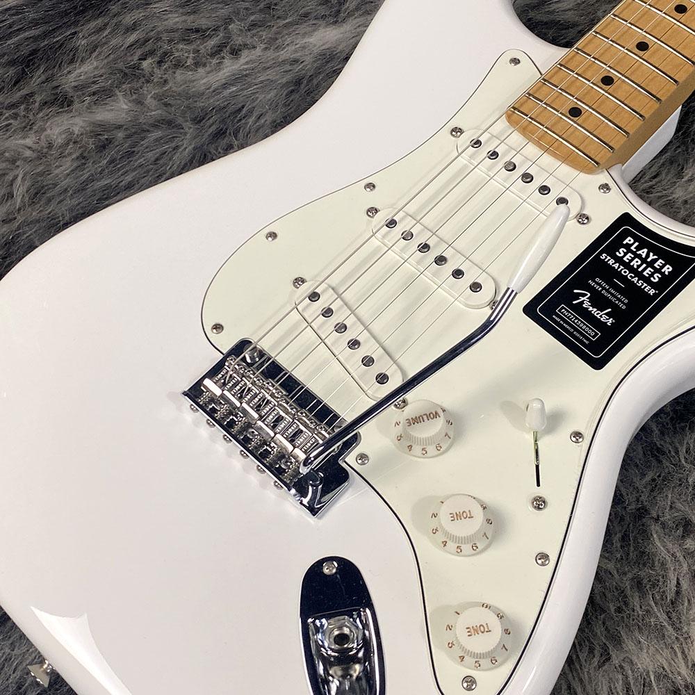 Fender Player Stratocaster Polar White｜平野楽器 ロッキン