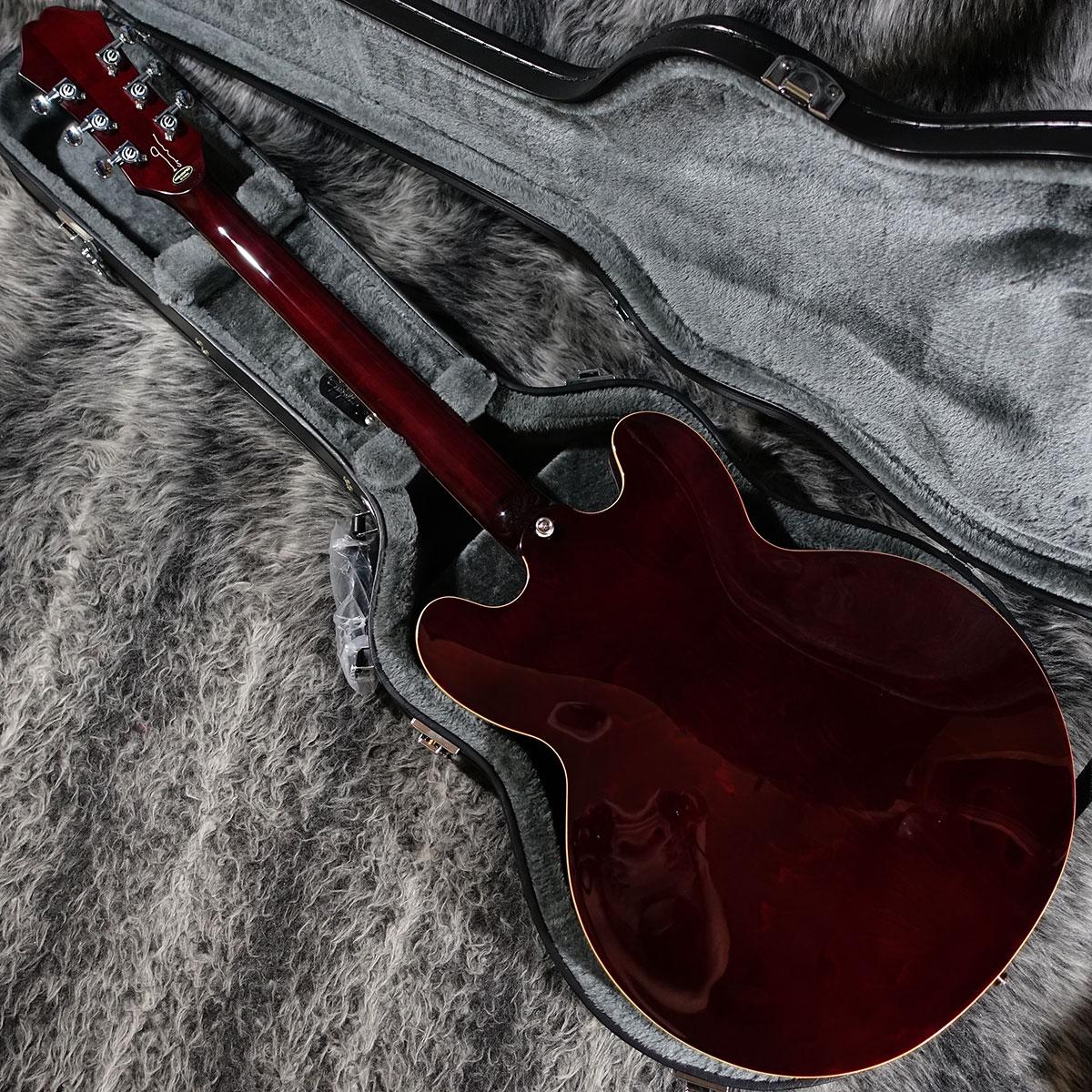 Epiphone Noel Gallagher Riviera (Left-handed) Dark Wine Red