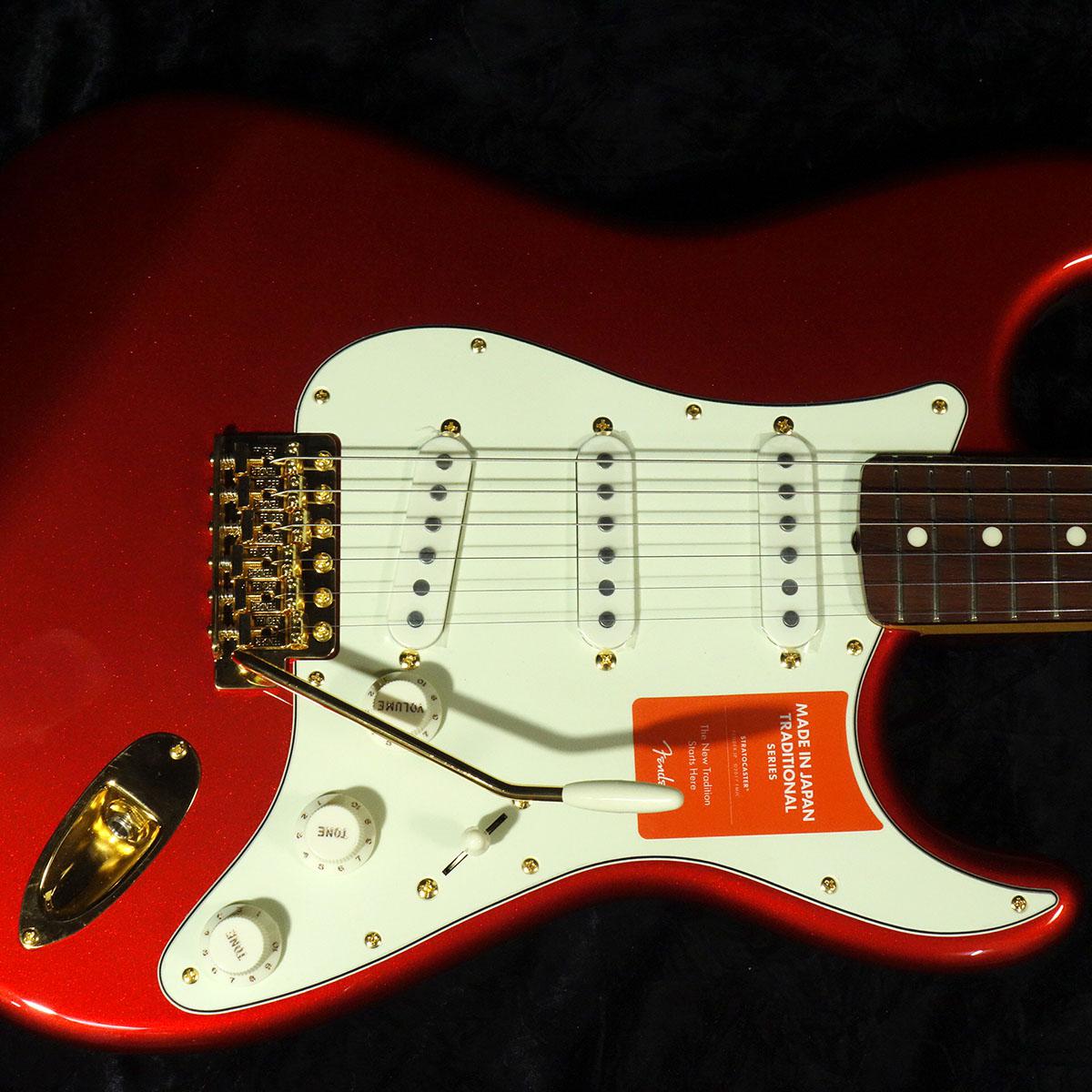 Fender Japan Traditional 60s Stratocaster GHW Candy Apple Red