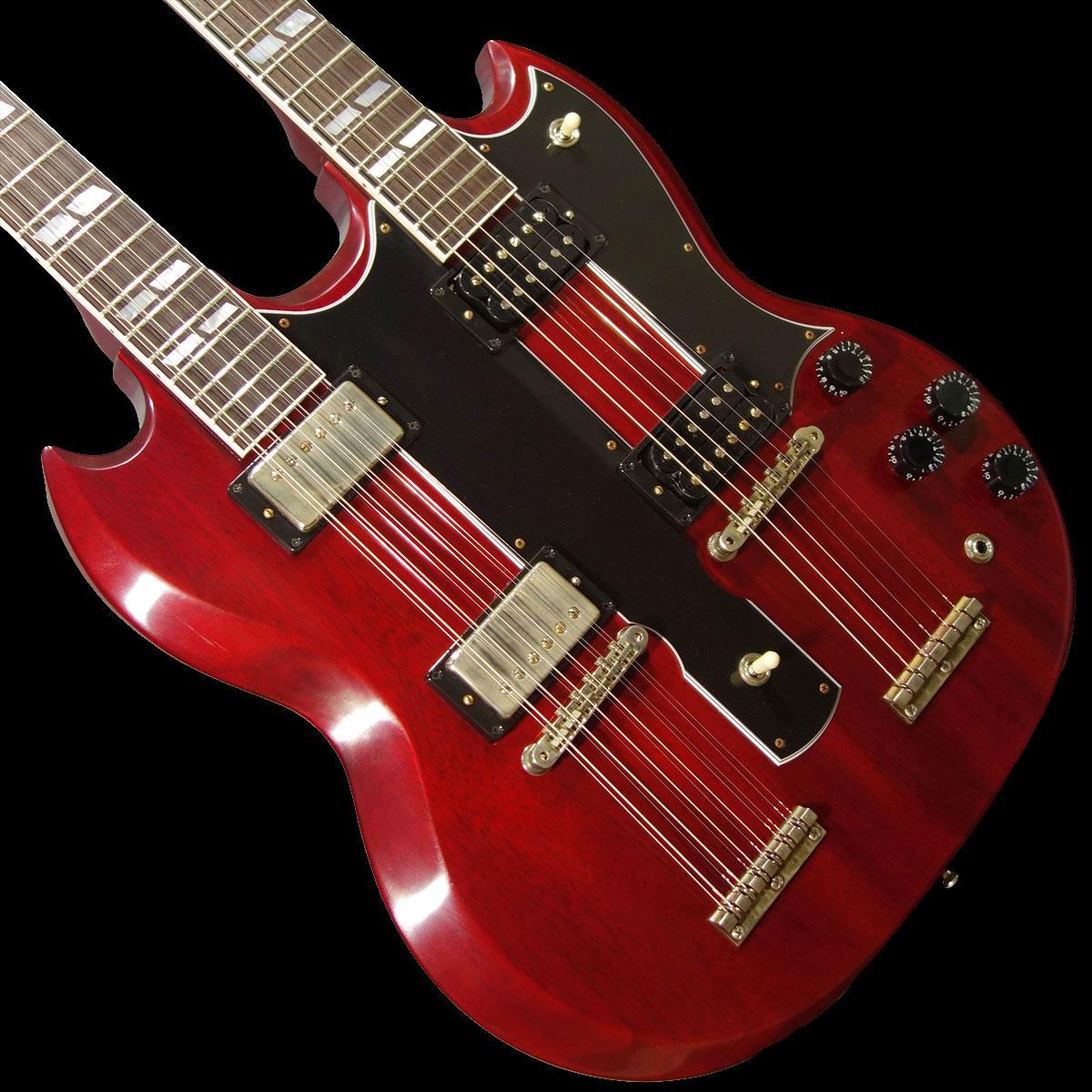 Gibson Custom Shop Mid 60's EDS-1275 Double Neck Heritage Cherry