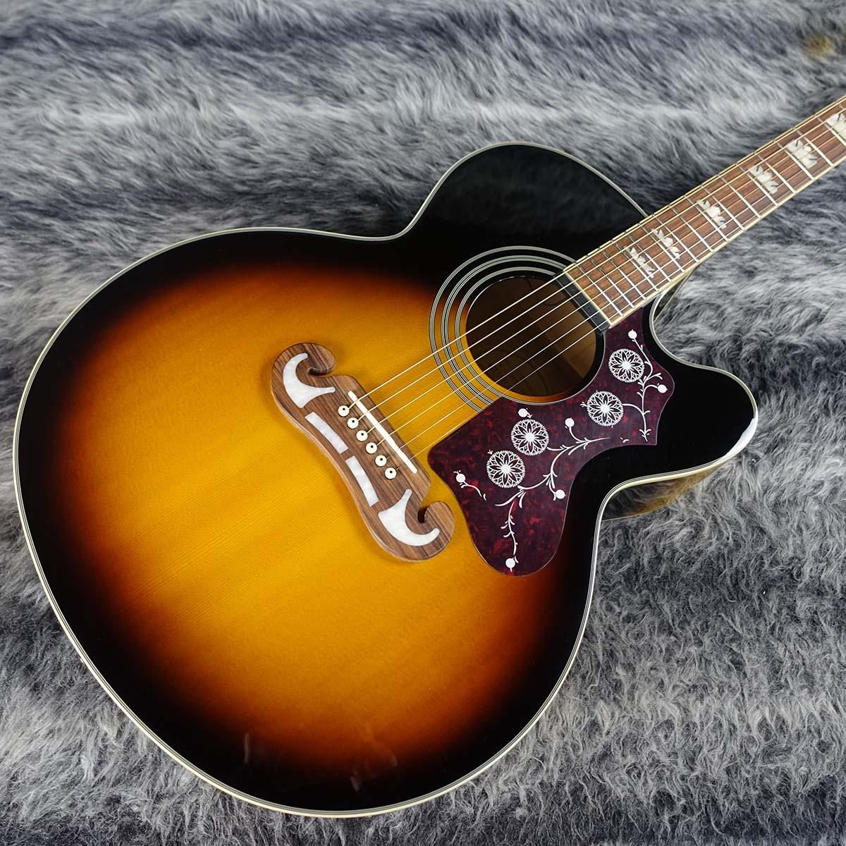 【希少】EPIPHONE EJ-200SCE/N　ケース付　エピフォン 希少】EPIPHONE EJ-200SCE/N ケース付 エピフォン Epiphone