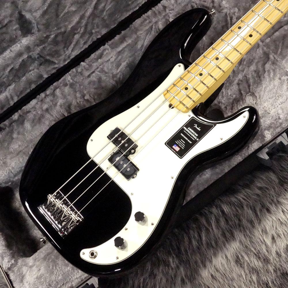 Fender USA American Professional II Precision Bass Black ...