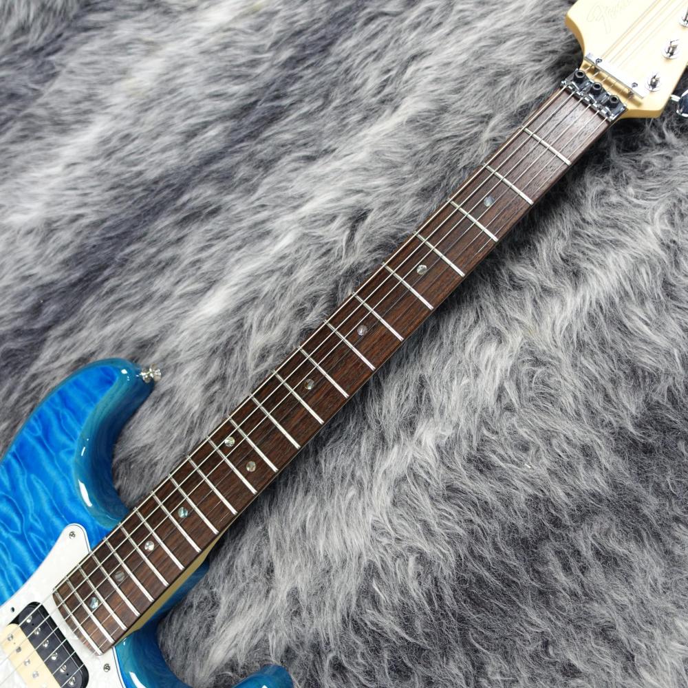 Fender Michiya Haruhata Stratocaster Caribbean Blue Transparent