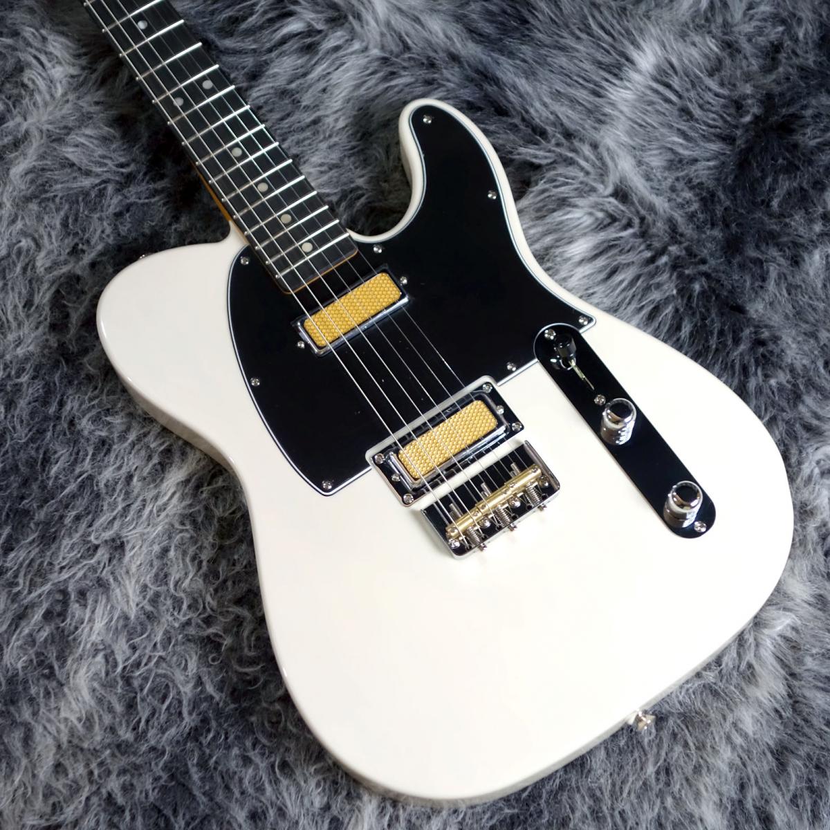 Fender Mexico Gold Foil Telecaster Ebony Fingerboard White Blonde