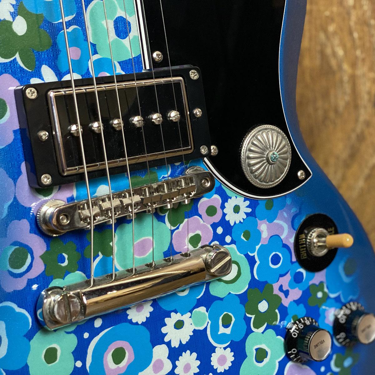Tokai 東海楽器★日本製Blue Flower★特注オーダー品★世界に1本 Tokai SG218BF Blue Flower ”Order Model” <トーカイ>｜平野楽器