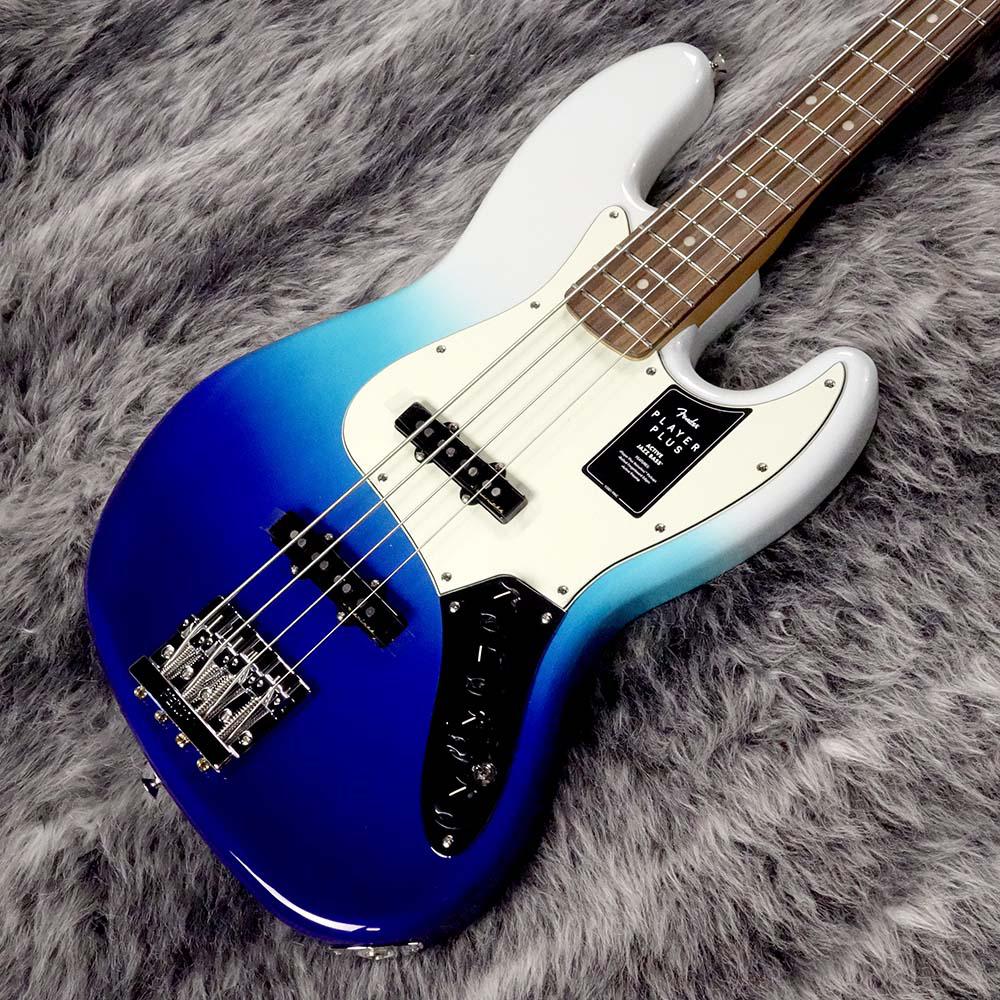 Fender Mexico Player Plus Jazz Bass Belair Blue｜平野楽器 ロッキン