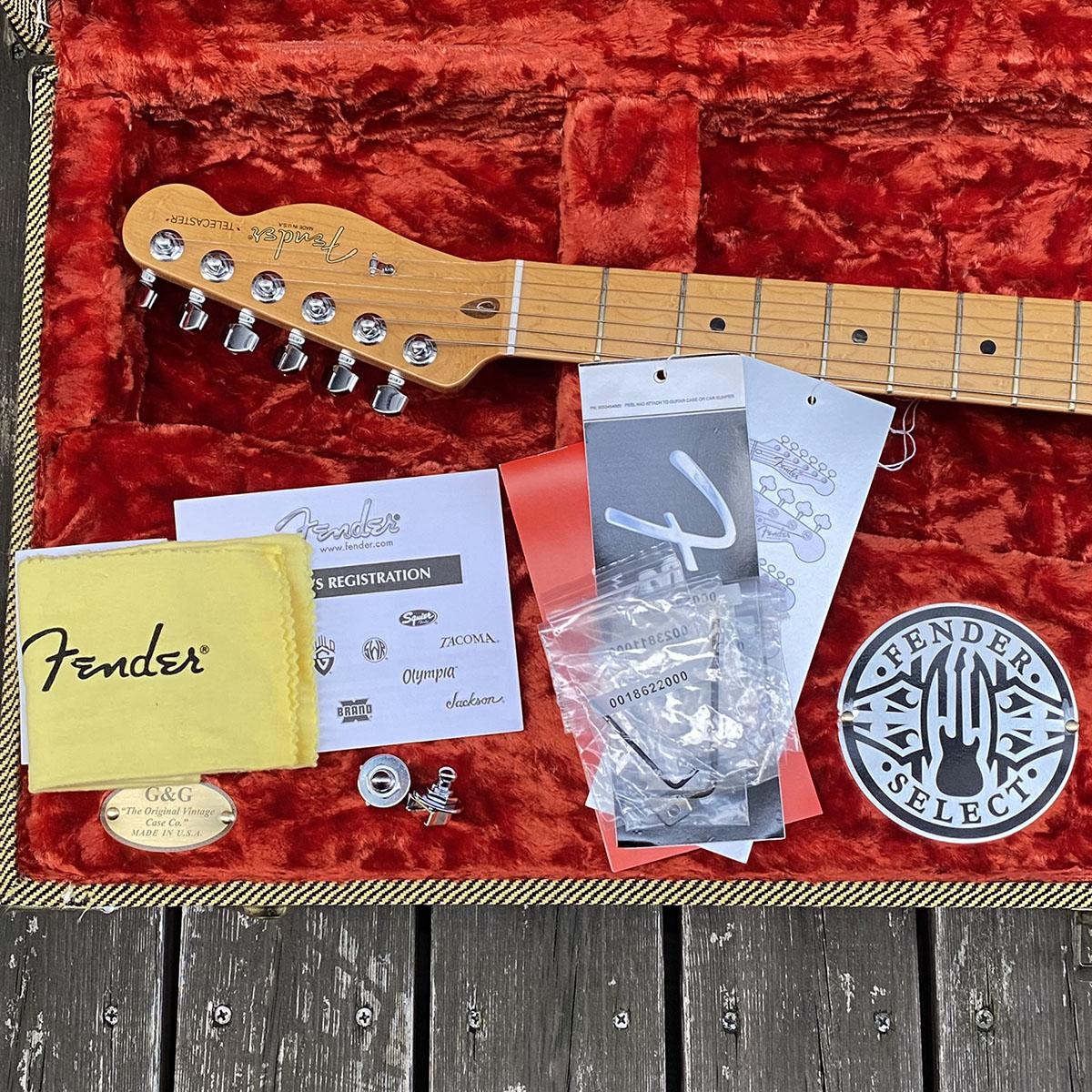 Fender Telecaster select 純正ハードケース付 Yahoo!オークション - 【美品/ハードケース付】Fender Japan