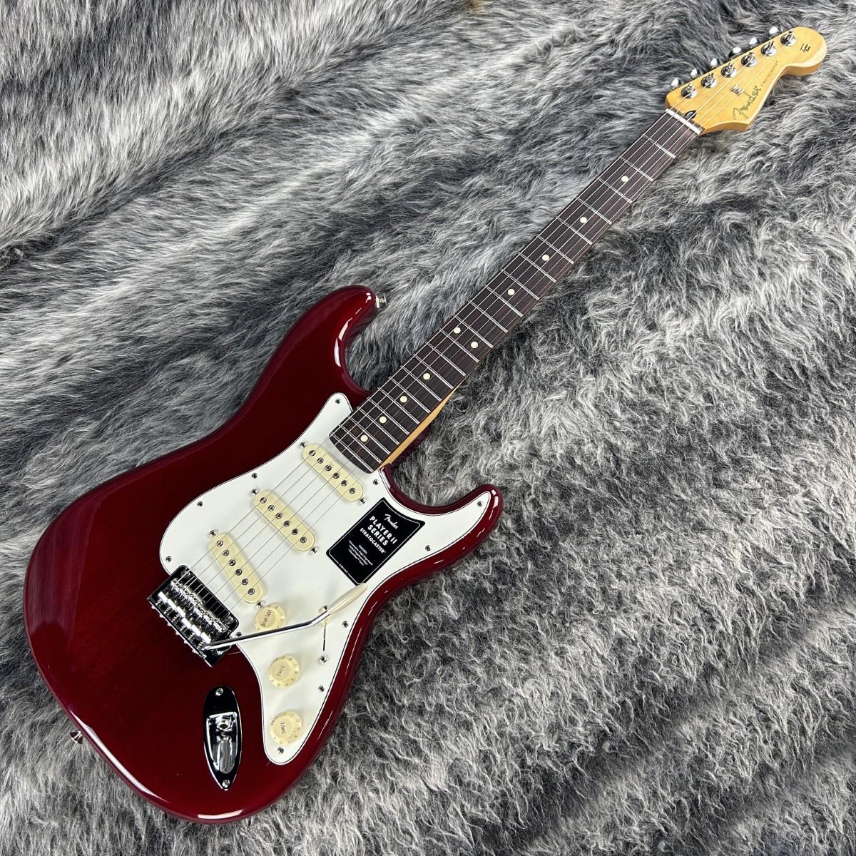 Fender Mexico Player II Stratocaster Transparent Cherry Burst