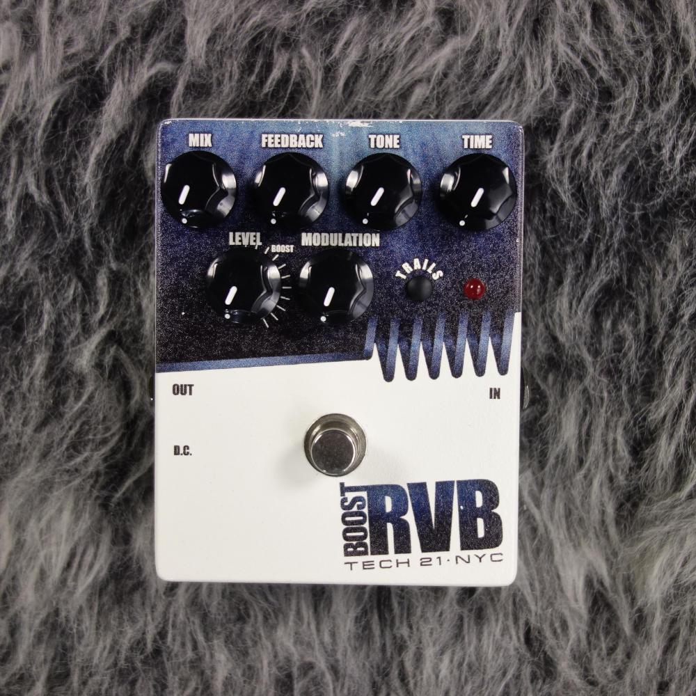 Tech 21 RVB-T Boost R.V.B.　リバーブ　エフェクター Boost RVB (original) – Tech 21 NYC