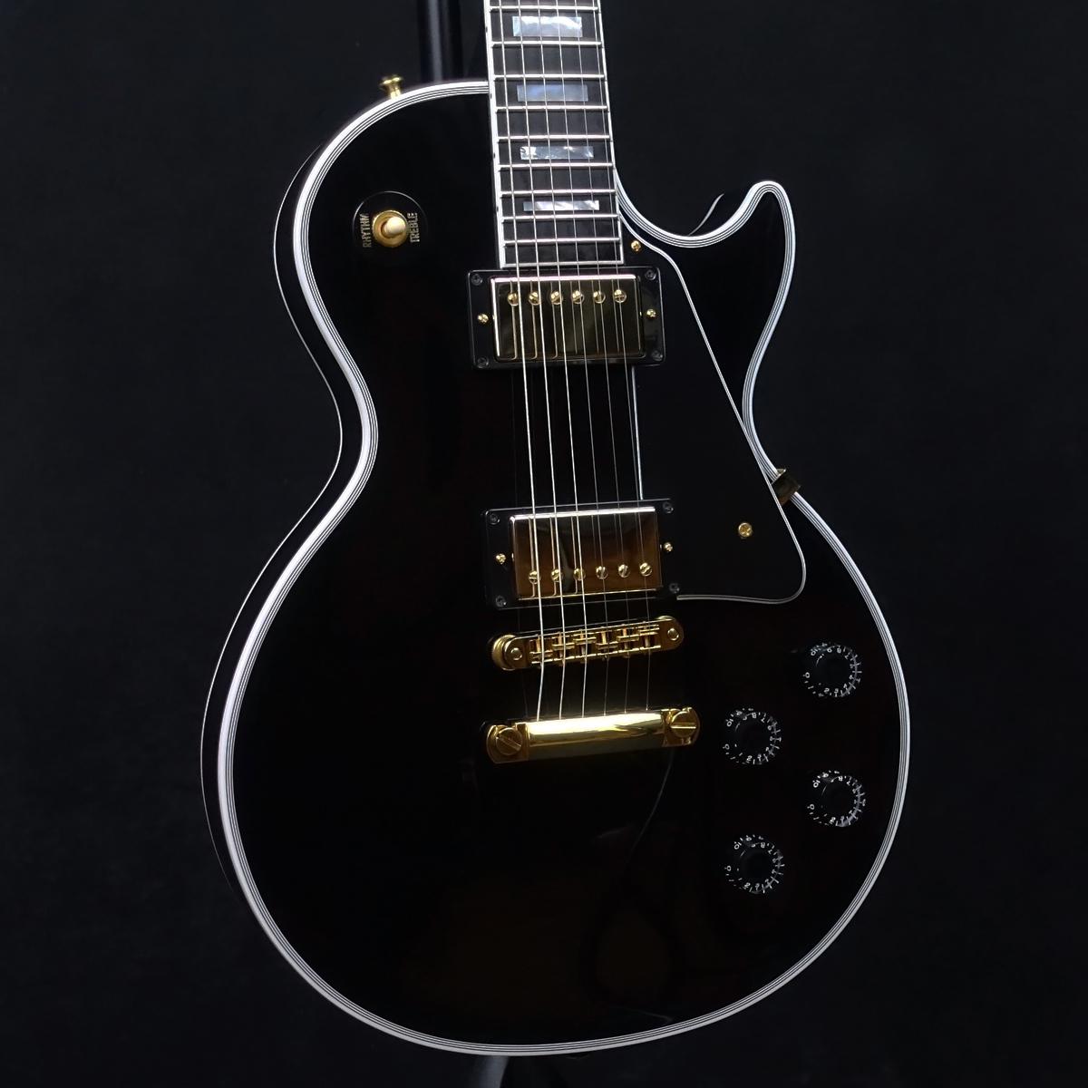 Gibson Custom Shop Les Paul Custom W Ebony Fingerboard Gloss Ebony ギブソン カスタムショップ 平野楽器 ロッキン オンラインストア