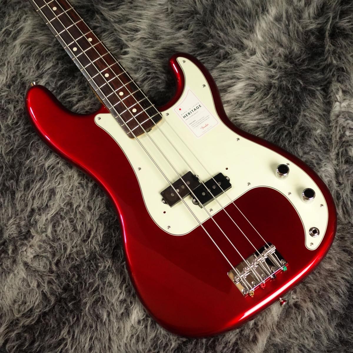 2023 Collection Heritage 60s Precision Bass Candy Apple Red