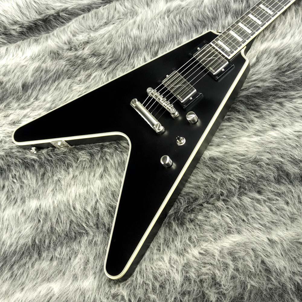 Epiphone V型 エレキギター ブラック Used Epiphone FLYING V Electric Guitar Black 6-String