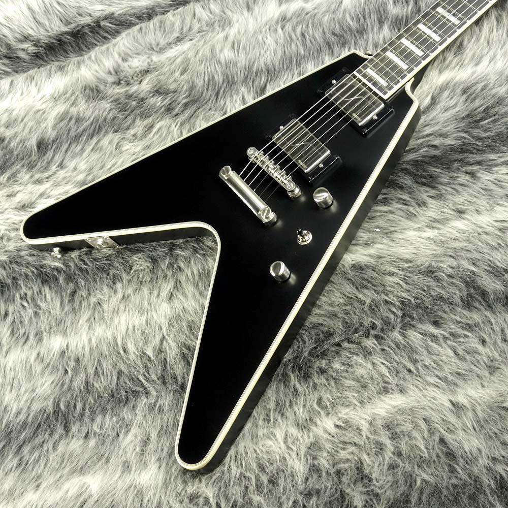 Epiphone Flying V Prophecy Black Aged Gloss <エピフォン>｜平野楽器