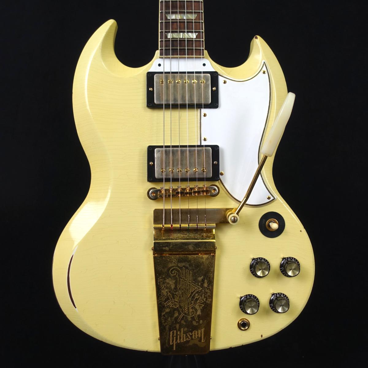 vintage 得意 style store製 Gibson 墨流しラージピックガード