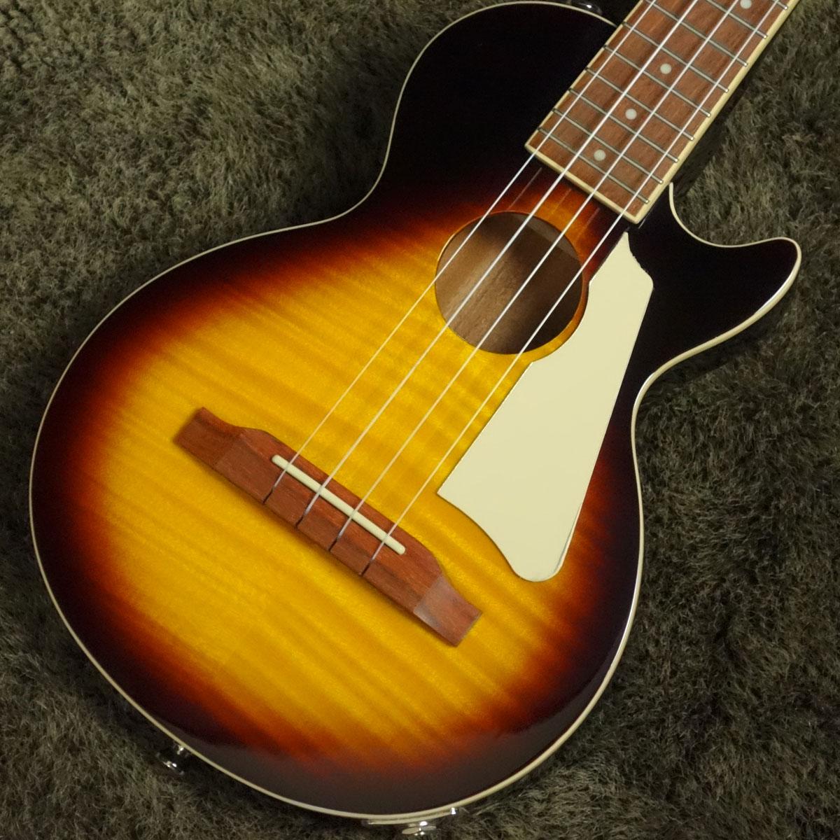 Epiphone Les Paul Acoustic/Electric Ukulele Tenor Vintage Sunburst