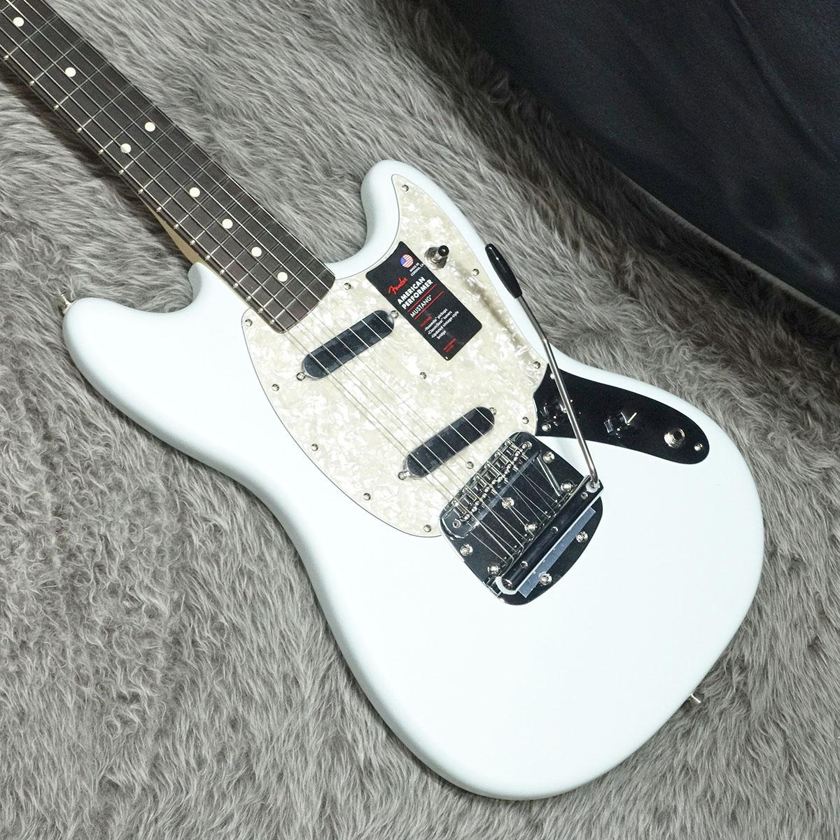 Fender American Performer Mustang RW Sonic Blue｜平野楽器