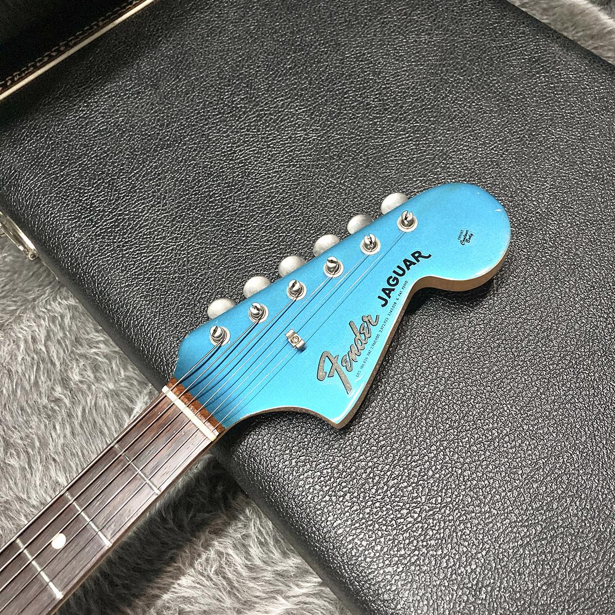 Fender USA Jaguar Matching Head Lake Placid Blue Fender USA Jaguar Matching Head Lake Placid Blue