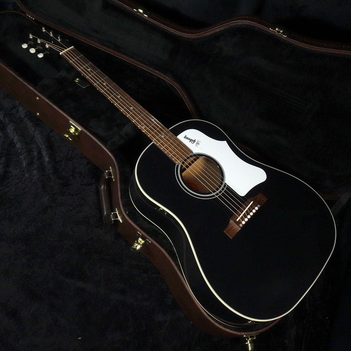 ギブソン1960'sJ45エボニー Gibson Custom Shop Early 60s J-45 Ebony with VTC ソニックス