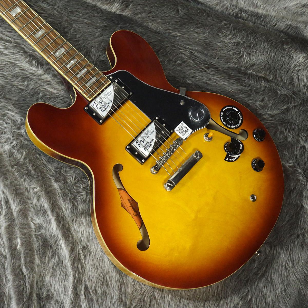 Epiphone es-335 pro セミアコ　エピフォン