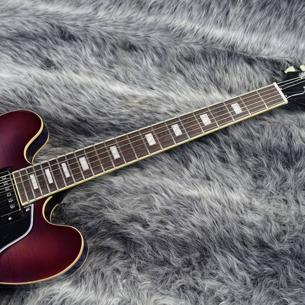 れるEpiphone ES-335 Figured Blueberry Epiphone ES-335 Figured Blueberry Burst <エピフォン>｜平野楽器