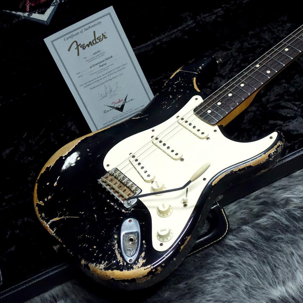 Fender Custom Shop 1959 Stratocaster Black Heavy Relic <フェンダー 