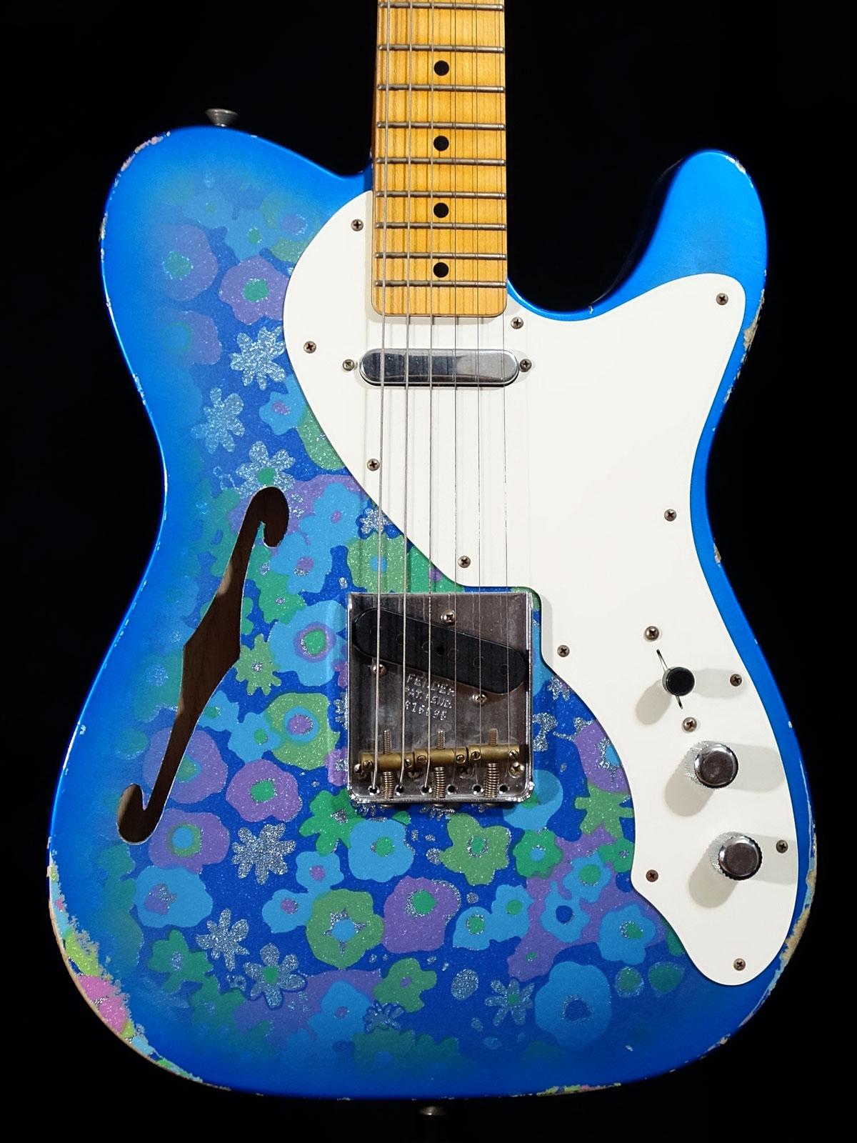 Fender Custom Shop 17 Ltd 50 S Telecaster Thinline Blue Flower Relic フェンダーカスタムショップ 平野楽器 ロッキン オンラインストア