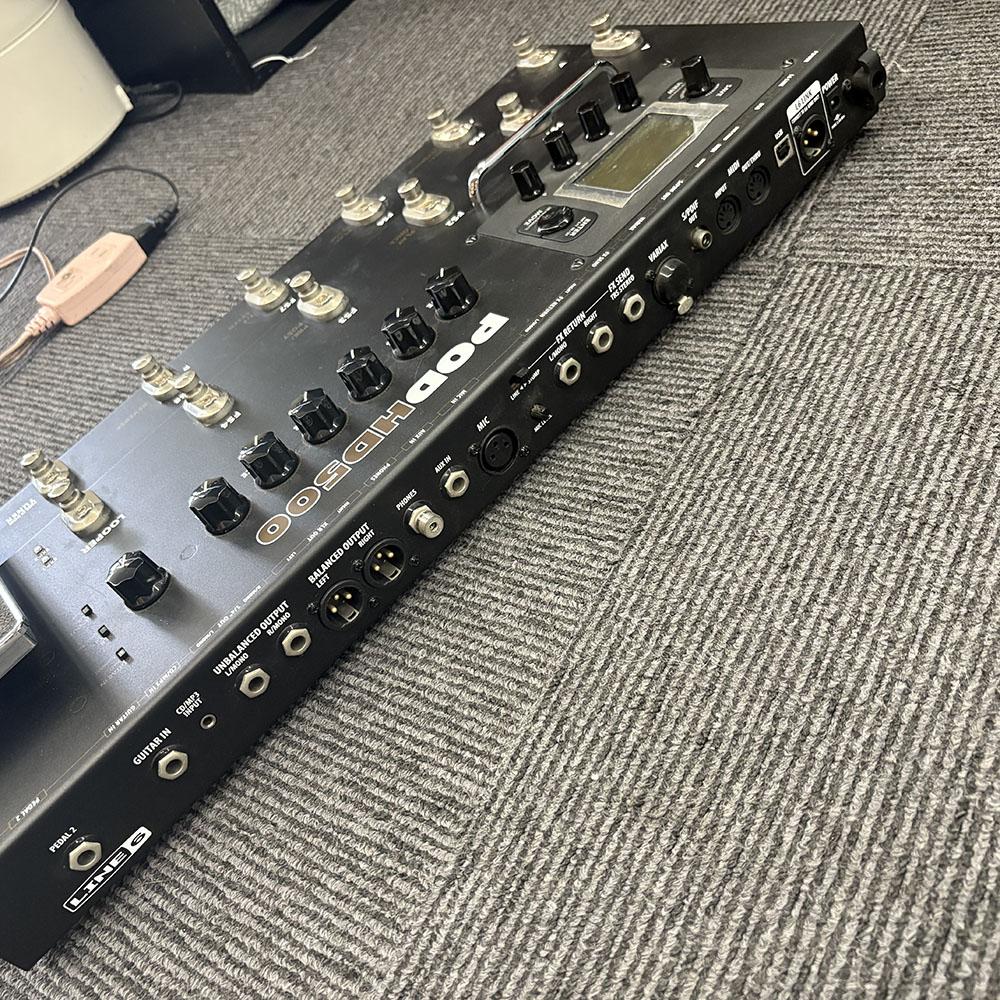 Line6 POD HD500 <ラインシックス>｜平野楽器 ロッキン