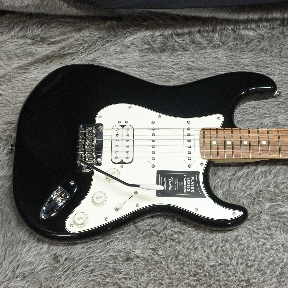 ギター Fender Player Stratocaster HSS PF BLK Fender Player Stratocaster HSS PF Black｜平野楽器 ロッキン
