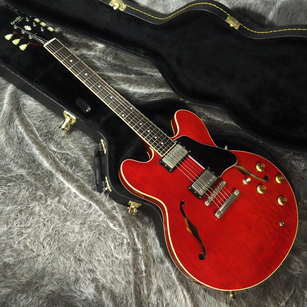 Orville ES-335 DOT Cherry <オービル>｜平野楽器 ロッキン オンライン