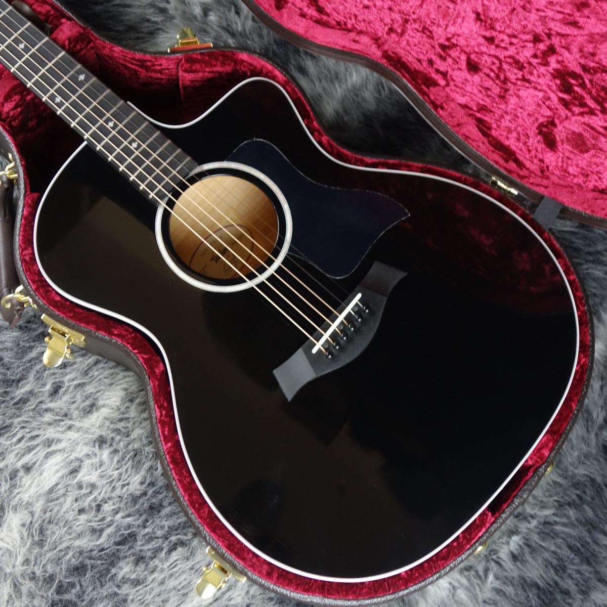 Taylor 214ce-BLK DLX ケース、クロス、ストラップ付き　美品