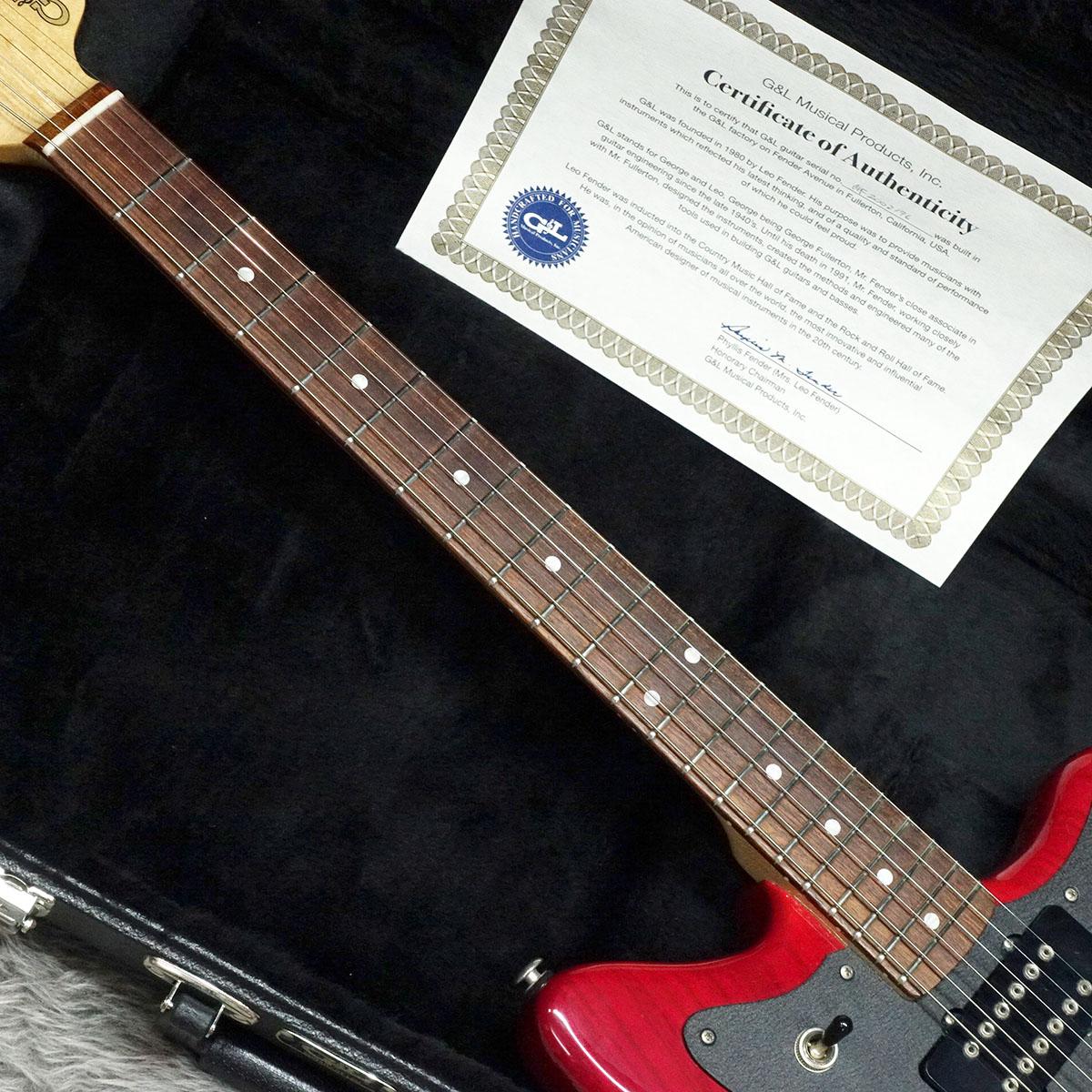 G&L CLF Research Doheny V12 Clear Red <ジーアンドエル>｜平野楽器