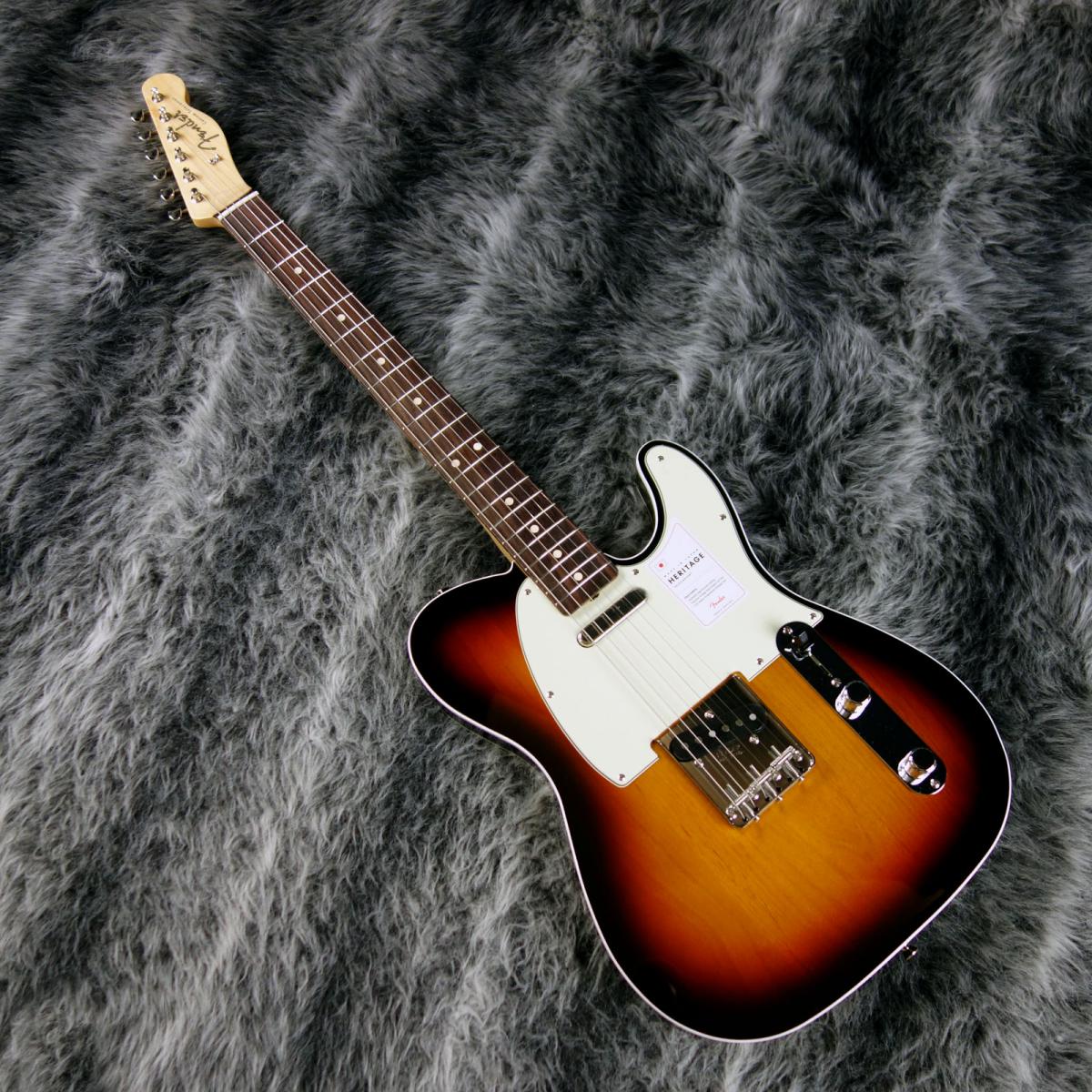 Fender Made in Japan Heritage 60 Telecaster Custom RW 3-Color Sunburst