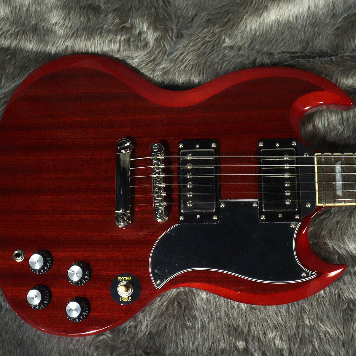 ギター EPIPHONE SG Standard 61 Vintage Cherry Amazon.co.jp: Epiphone SG Standard '61 Maestro Vibrola Vintage