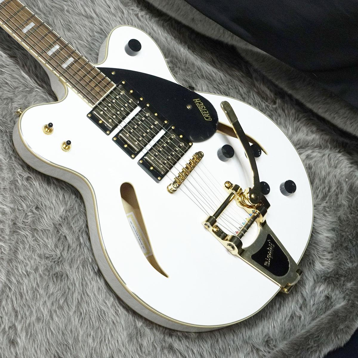 グレッチ　限定モデル　セミアコ　ホワイト 楽天市場】Gretsch G6139CB Falcon Center-Block Single Cutaway