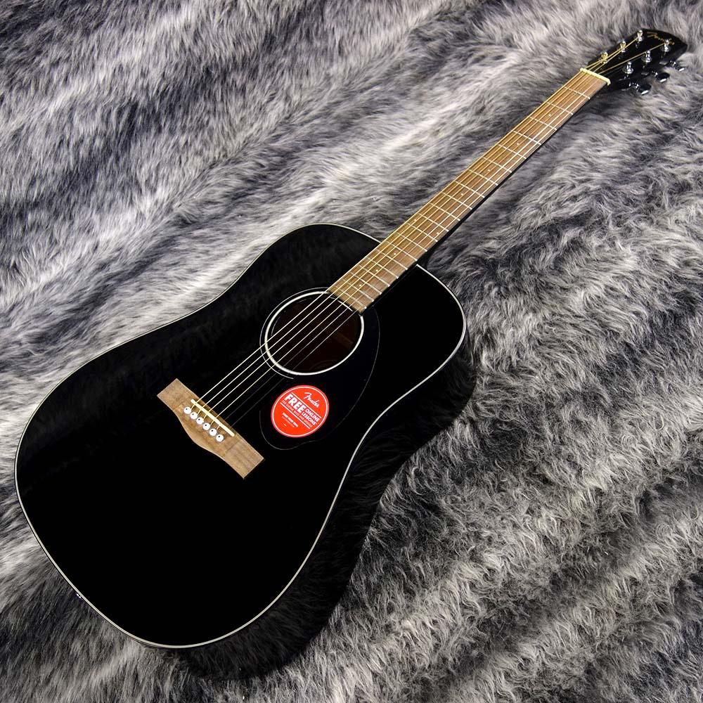 Fender CD-60S Dreadnought Black <フェンダー>｜平野楽器