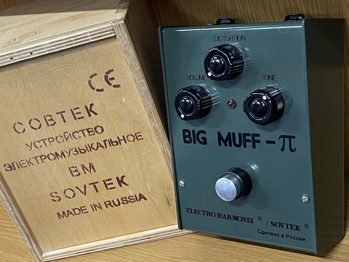 白木/黒塗り ビッグマフ バブルフォント エレクトロハーモニクス | www