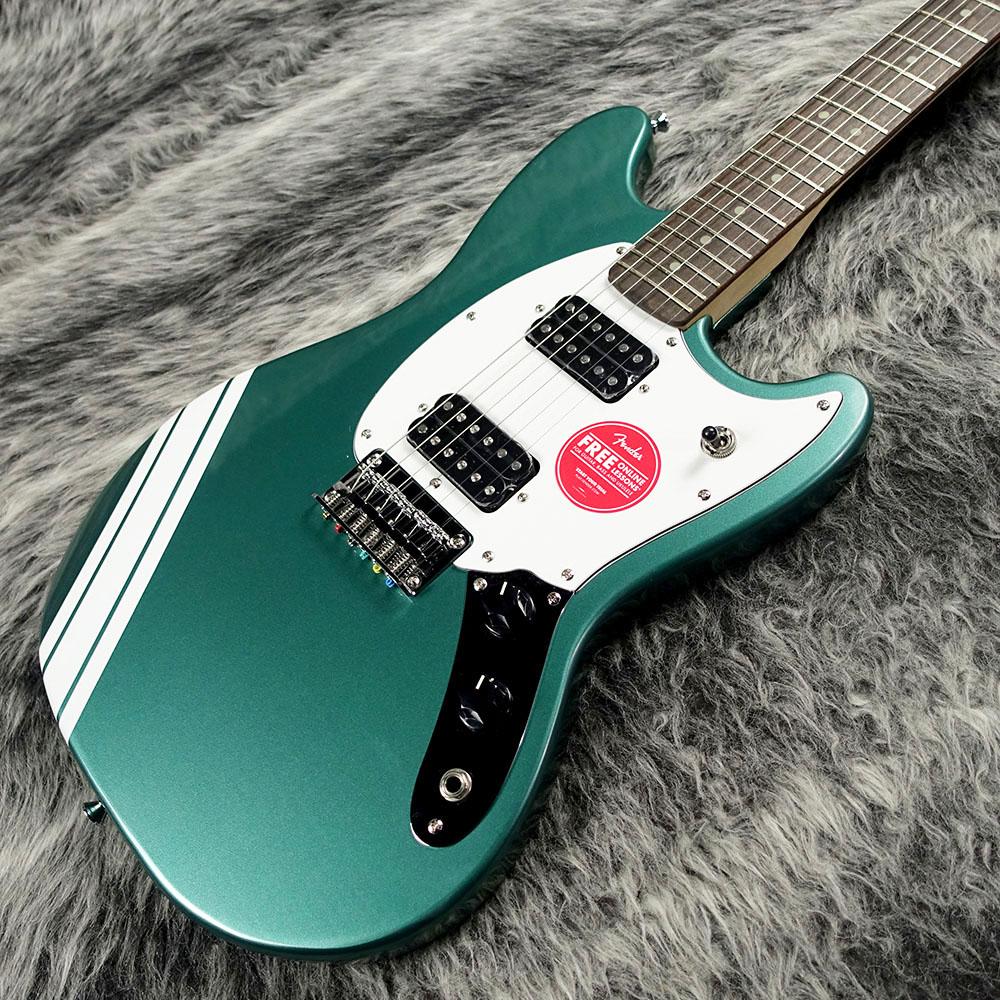 Squier FSR Bullet Competition Mustang HH Sherwood Green with